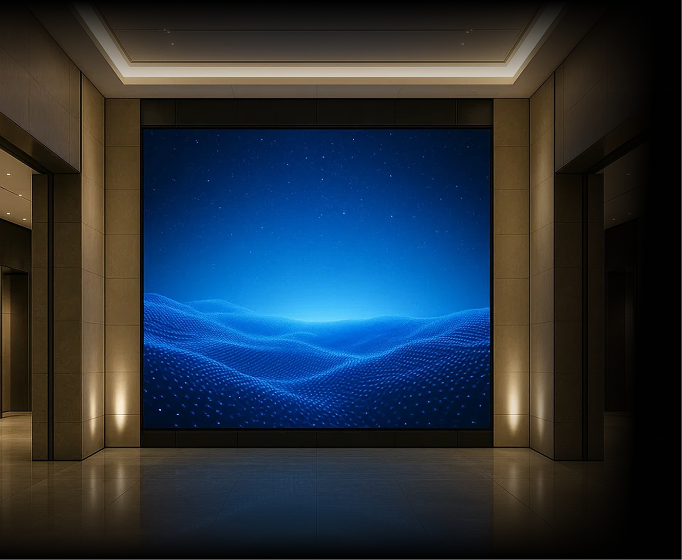 Hallway LED display